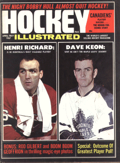 Hockey Illustrated - April/May 1967