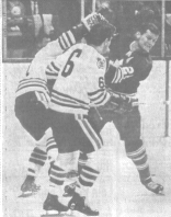 Allen Stanley is double teamed