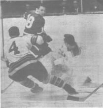 Action around Ranger's net
