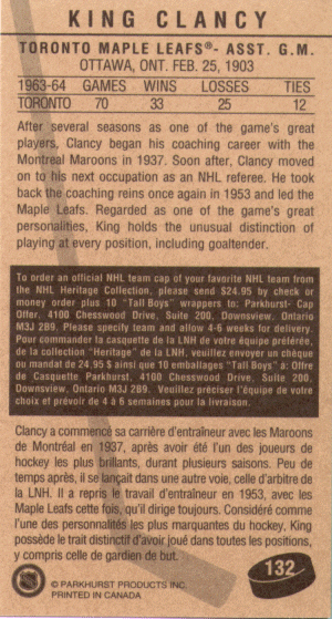 King Clancy